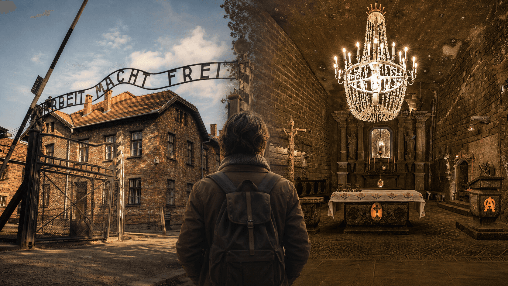 Auschwitz och Wieliczka på en dag från Krakow