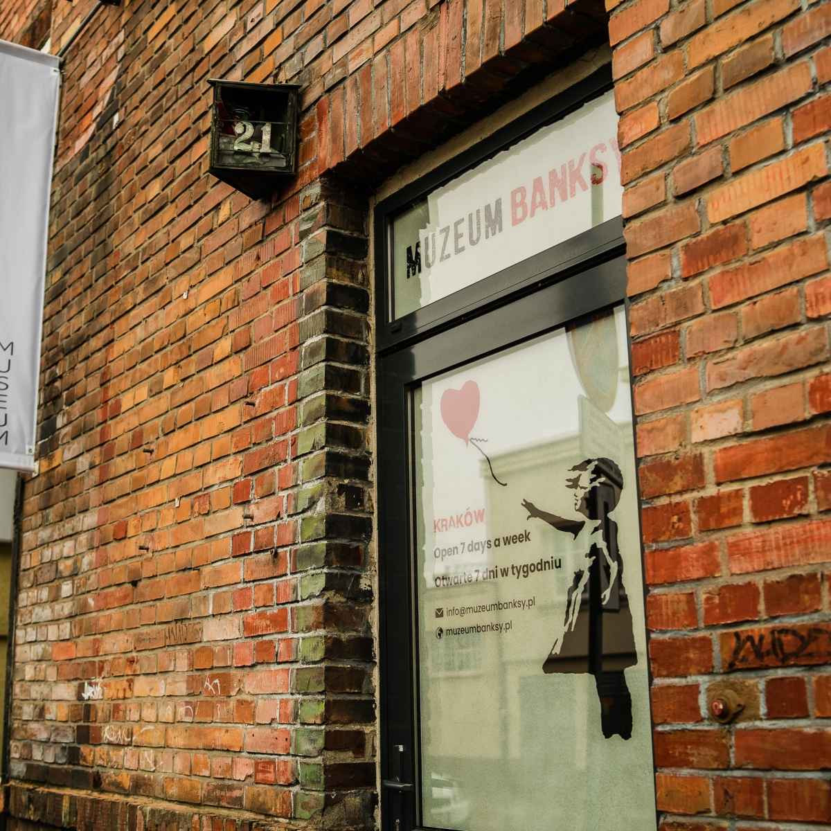 Banksy-museet i Krakow