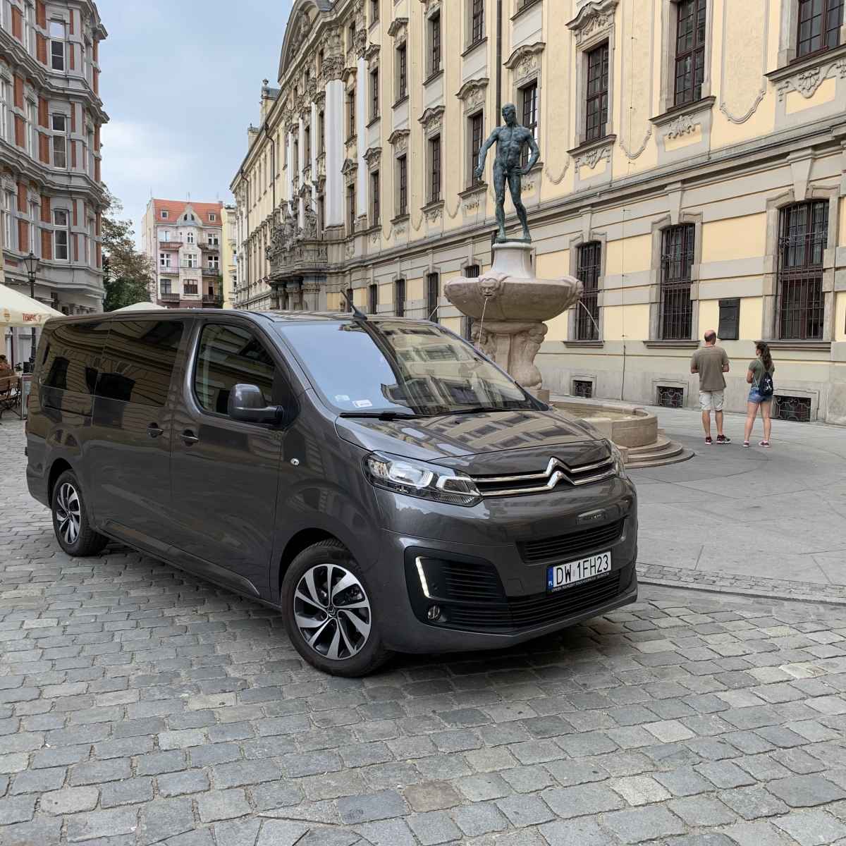 Transport från hotellet i Krakow