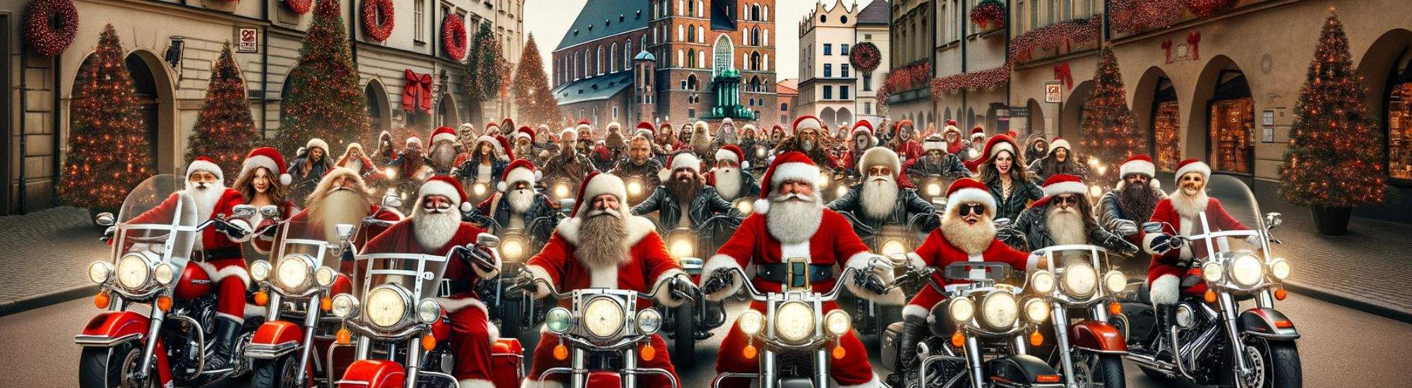 MotoSanta i Krakow: Gledelig Tradisjon med Et Godt Formål