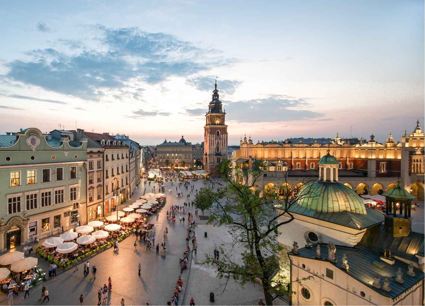 Main Market Square in Krakow