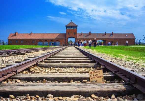 Ramp at Birkenau